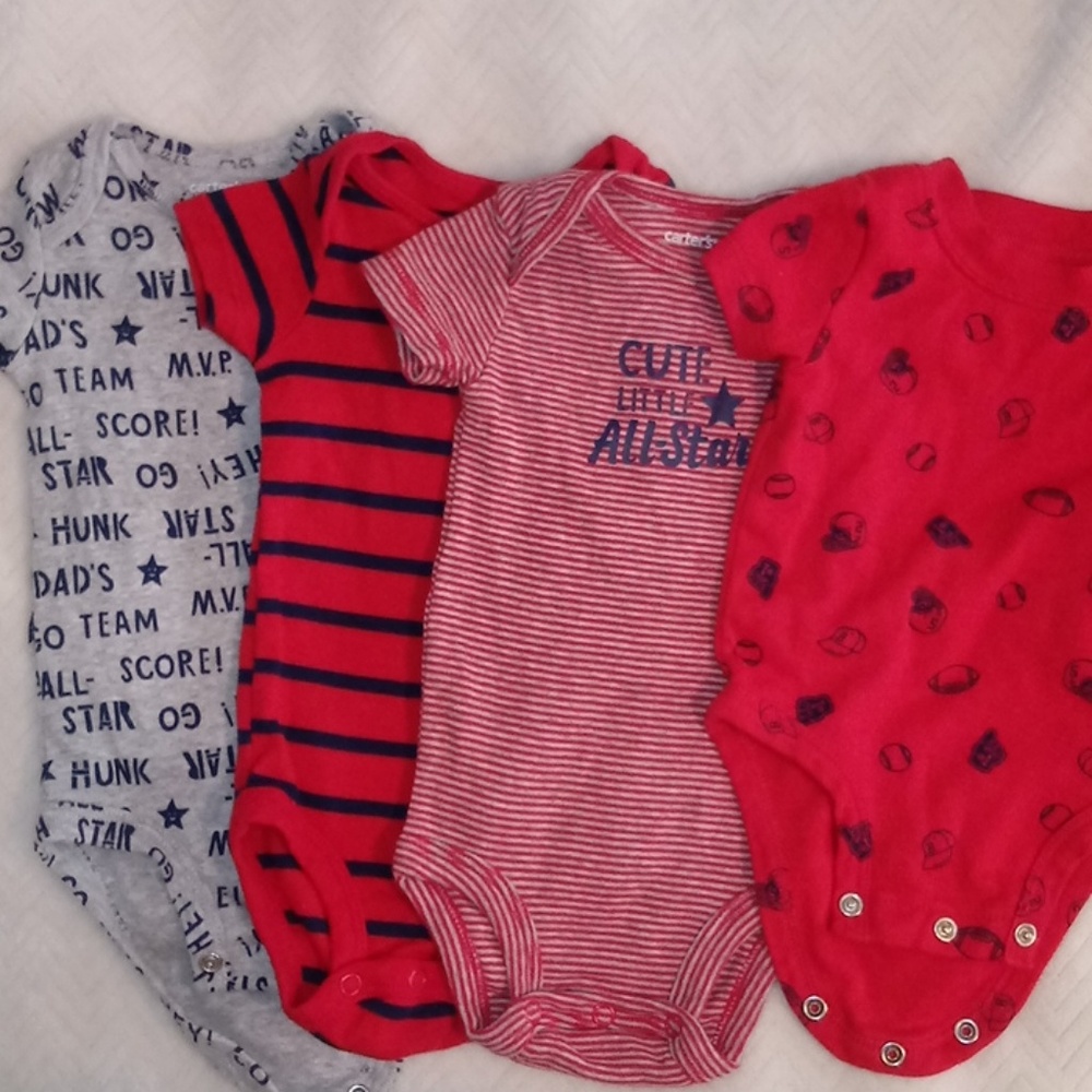 4 Pack Carter's Onsies